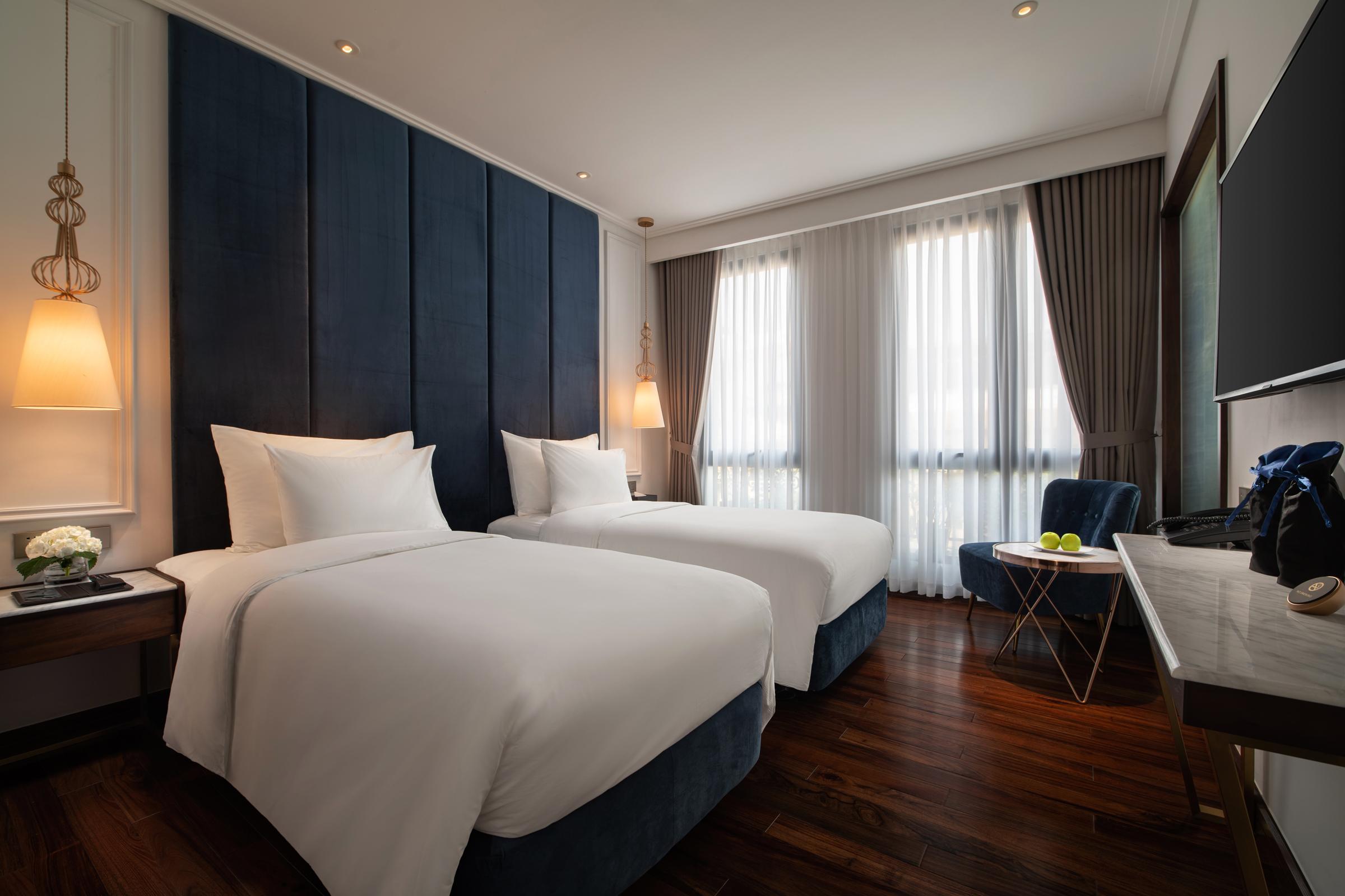 Soleil Boutique Hotel Hanoi Exteriör bild