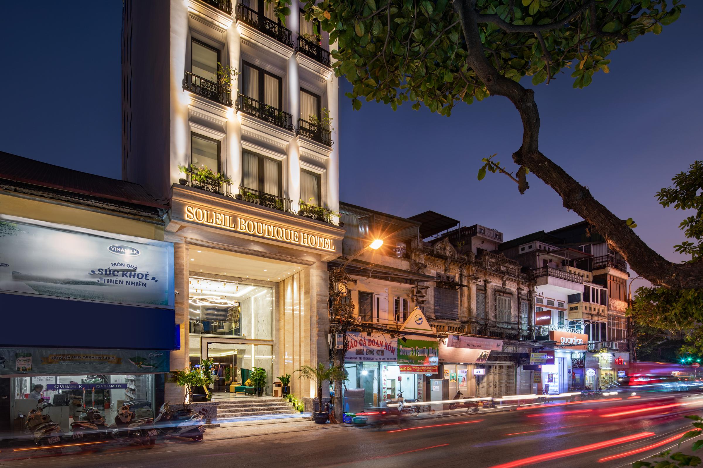 Soleil Boutique Hotel Hanoi Exteriör bild