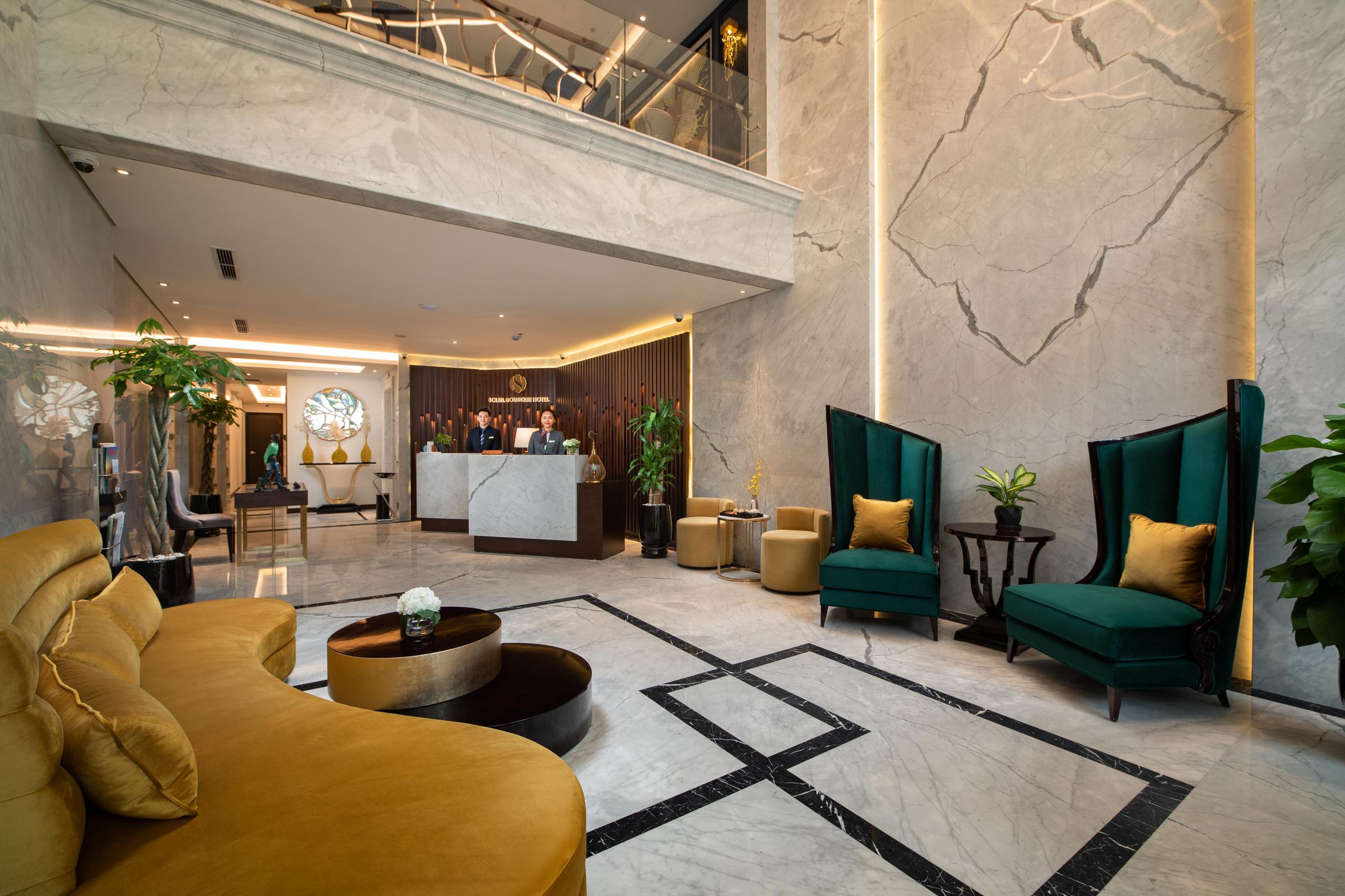 Soleil Boutique Hotel Hanoi Exteriör bild