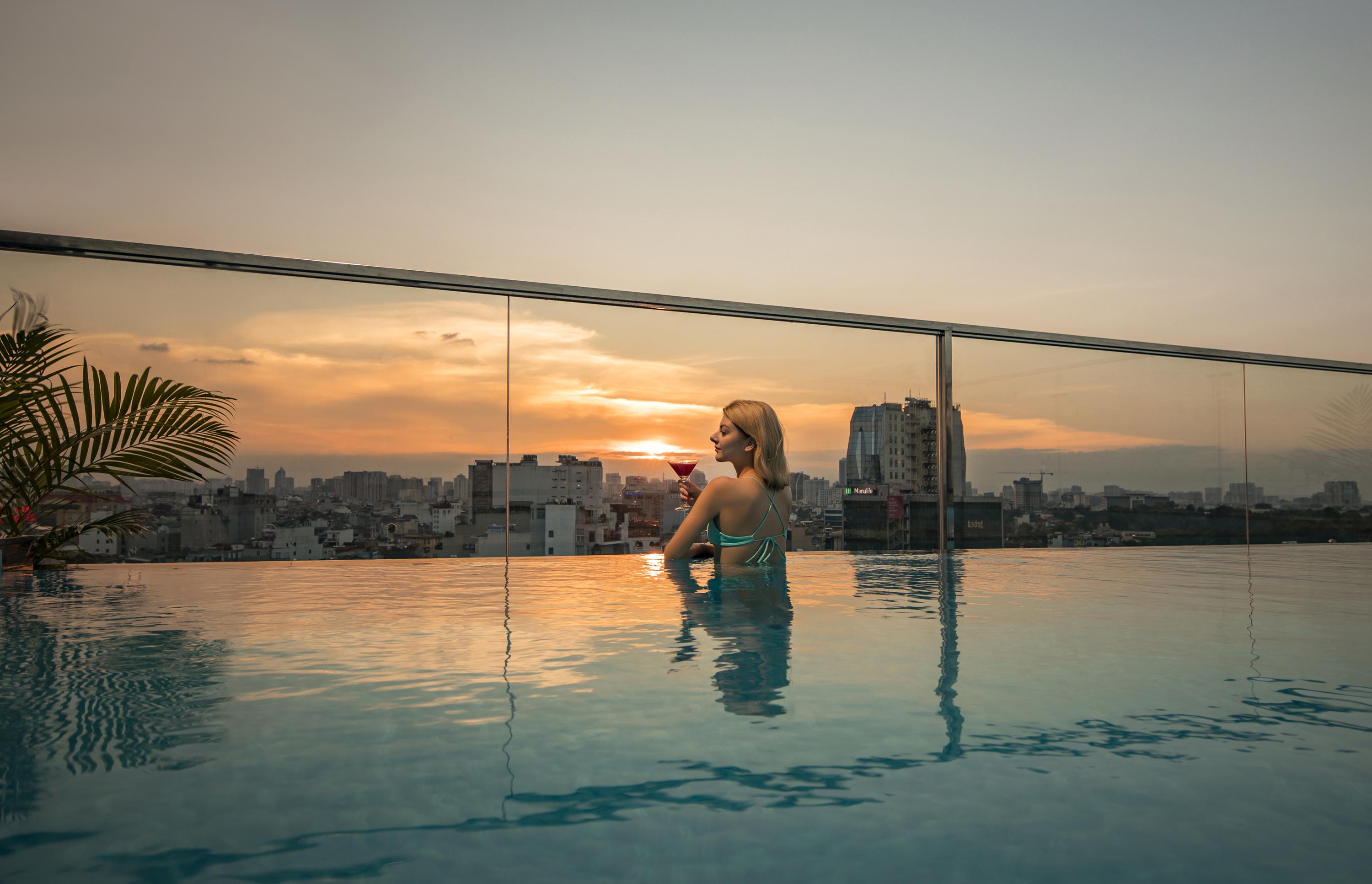 Soleil Boutique Hotel Hanoi Exteriör bild