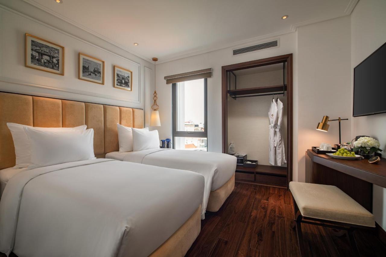 Soleil Boutique Hotel Hanoi Exteriör bild